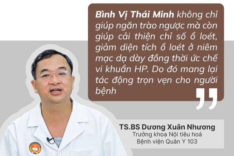 Bình Vị Thái Minh - Sản phẩm dạ dày hàng đầu Việt Nam được chuyên gia khuyên dùng 2