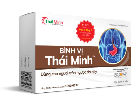 Bình Vị Thái Minh – Sản phẩm cho người trào ngược, viêm loét dạ dày