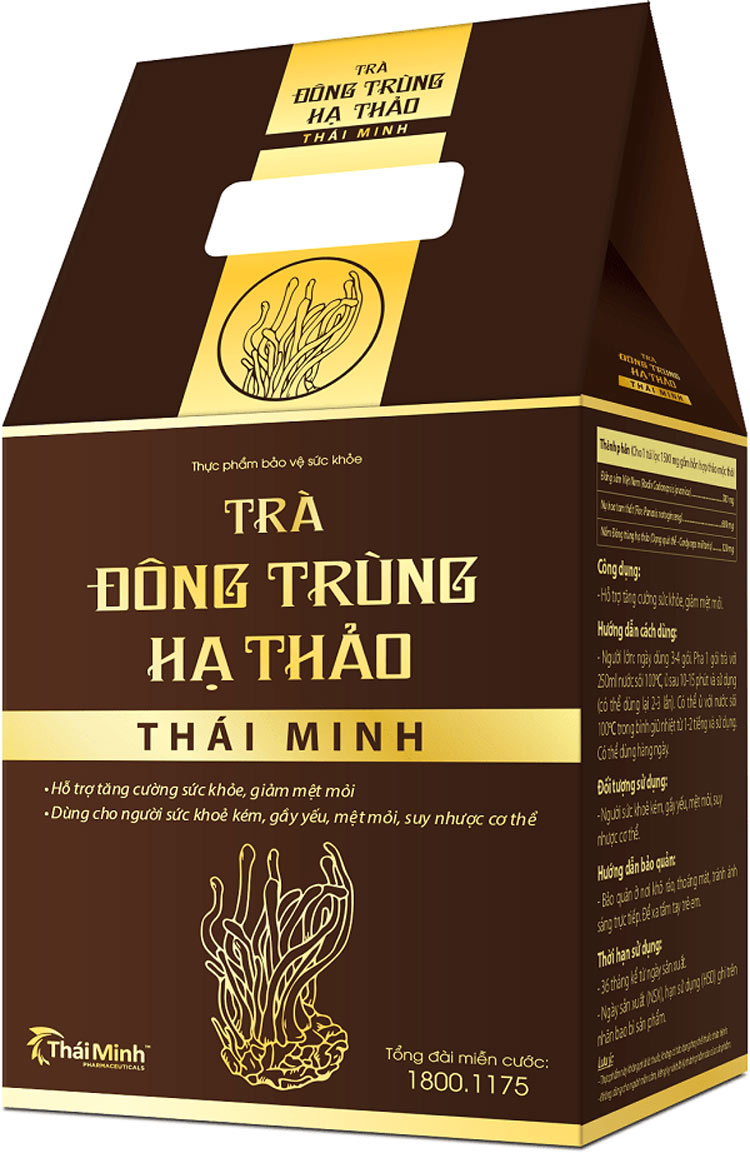 Trà Đông Trùng Hạ Thảo Thái Minh và Viên uống Tam Sâm Đan có gì đặc biệt 1